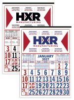 Custom Skinner & Kennedy® Commercial 12-Sheet Calendar