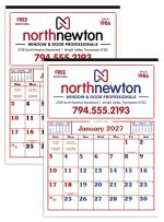 Custom Skinner & Kennedy® Commercial 12-Sheet Calendar