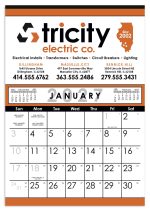 Custom Skinner & Kennedy® Commercial 12-Sheet Calendar