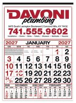 Custom Skinner & Kennedy® Commercial 12-Sheet Calendar - 1