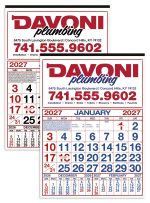 Custom Skinner & Kennedy® Commercial 12-Sheet Calendar
