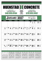 Custom Skinner & Kennedy® Contractor's 13-Sheet Calendar