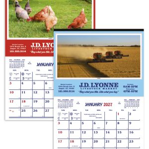 Custom Skinner & Kennedy® Farm Calendar