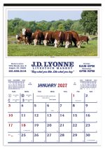 Custom Skinner & Kennedy® Farm Calendar - 7