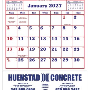 Custom Skinner & Kennedy® Home/Office Appointment Calendar