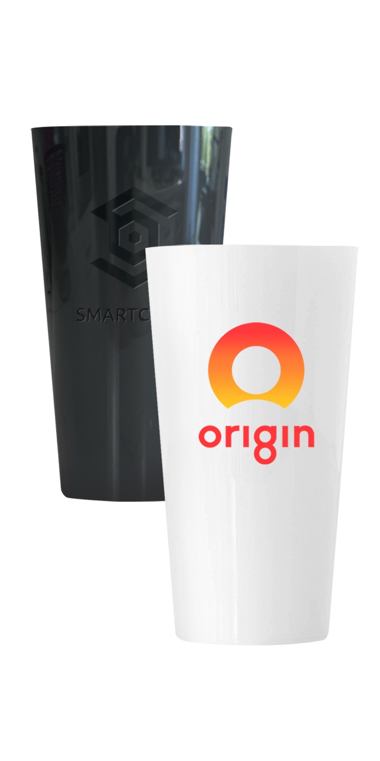Custom Symglass 16oz Colored Pint Glass