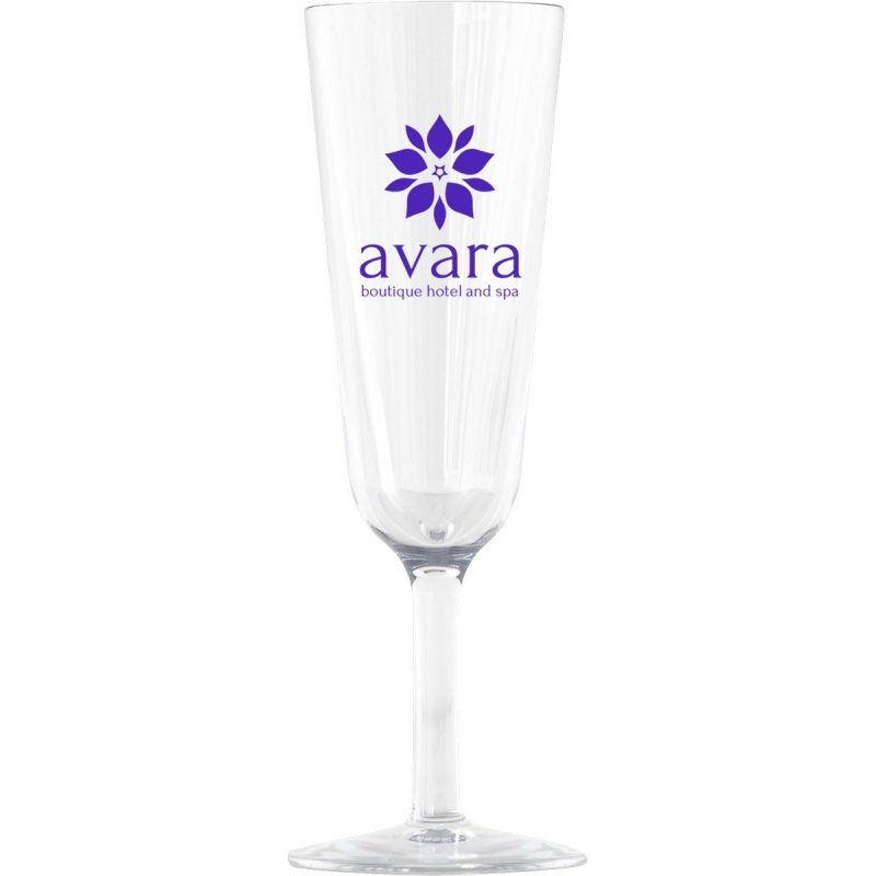 Custom Symglass 7oz Clear Champagne Flute - 2