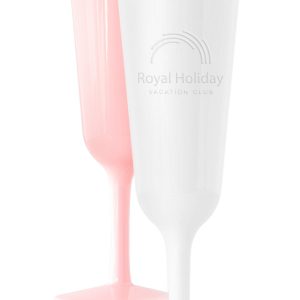 Custom Symglass 7oz Colored Champagne Flute