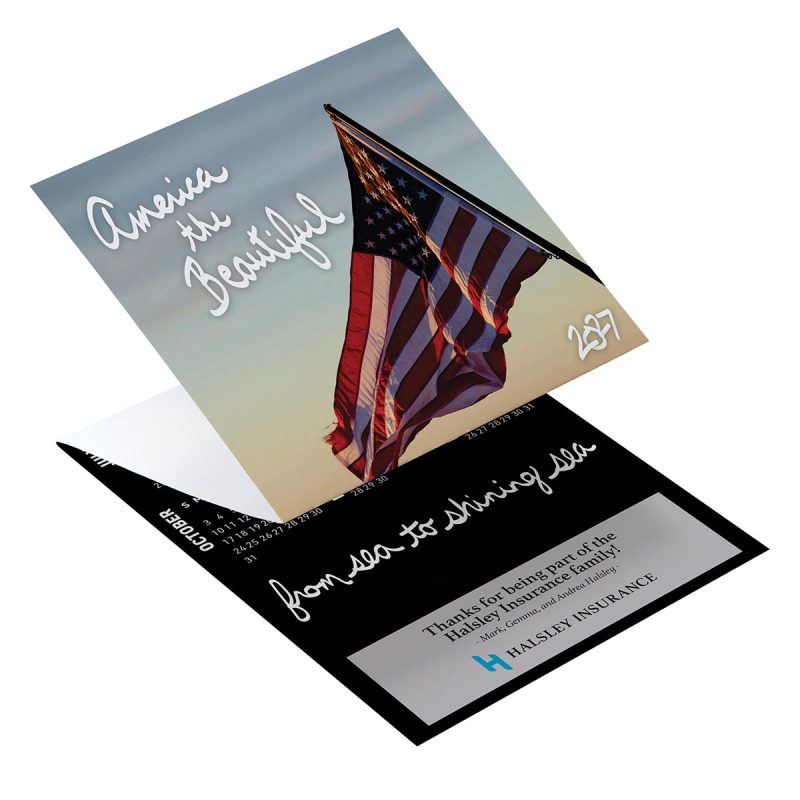 Custom USA Trifold Calendar - 2