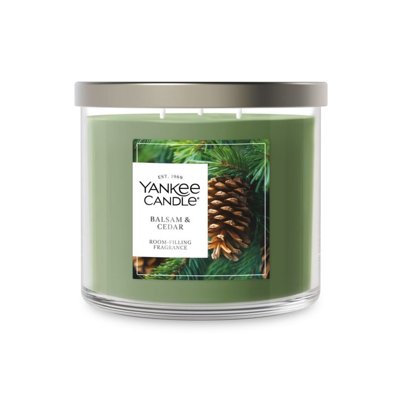 Custom Yankee Candle 3-Wick Candle - Balsam and Cedar - 2