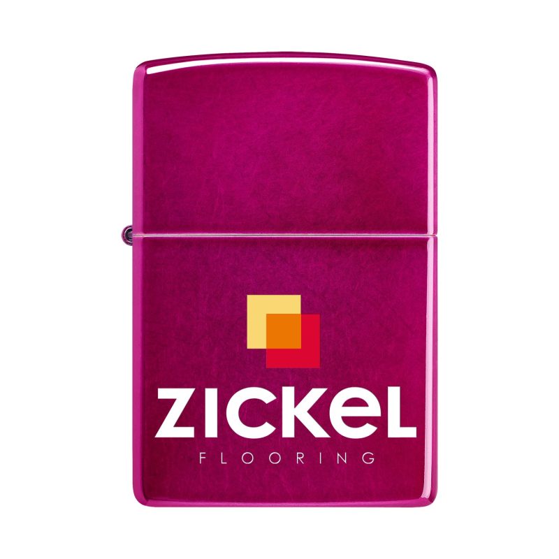 Custom Zippo® Windproof Lighter Candy Raspberry - 1