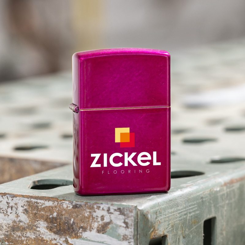 Custom Zippo® Windproof Lighter Candy Raspberry - 5
