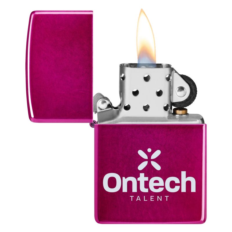 Zippo®-Windproof-Lighter-Candy-Raspberry-24003 Custom Zippo® Windproof Lighter Candy Raspberry