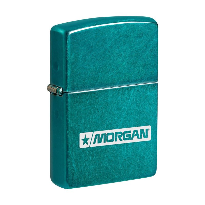 Custom Zippo® Windproof Lighter Candy Teal - 2