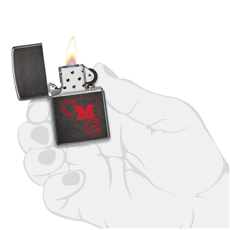 Custom Zippo® Windproof Lighter Gray - 3