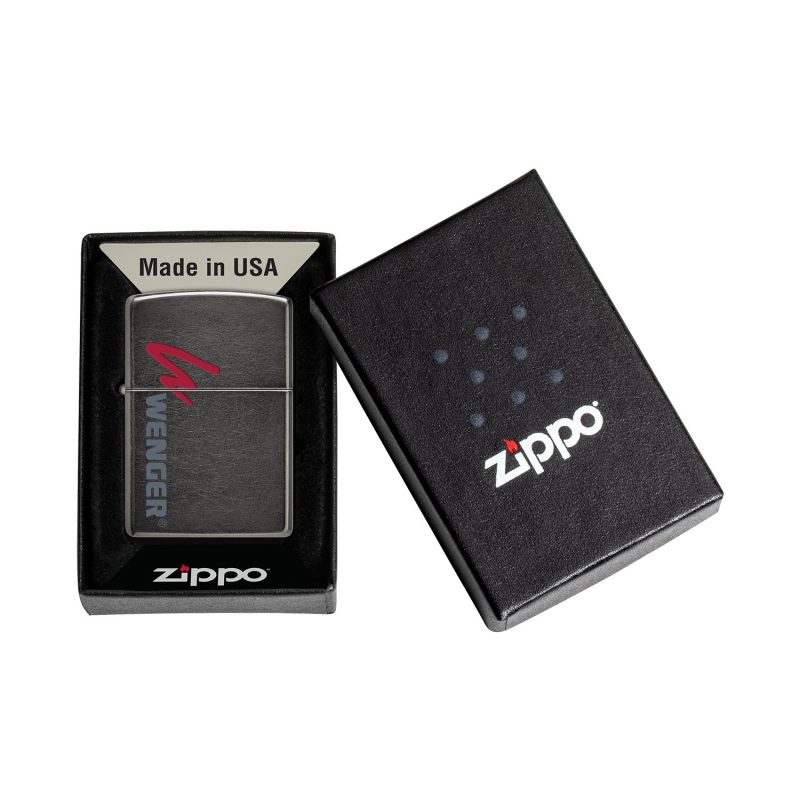 Custom Zippo® Windproof Lighter Gray - 4
