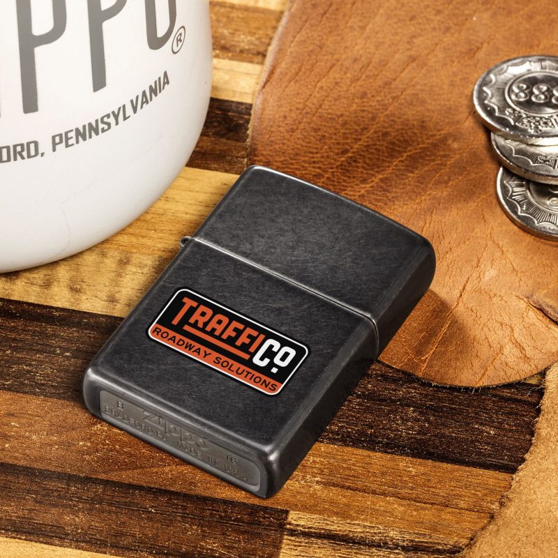 Custom Zippo® Windproof Lighter Gray - 5
