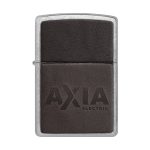 Custom Zippo® Windproof Lighter Leather (Brown) - 1