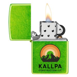 Custom Zippo® Windproof Lighter Lurid (Green)