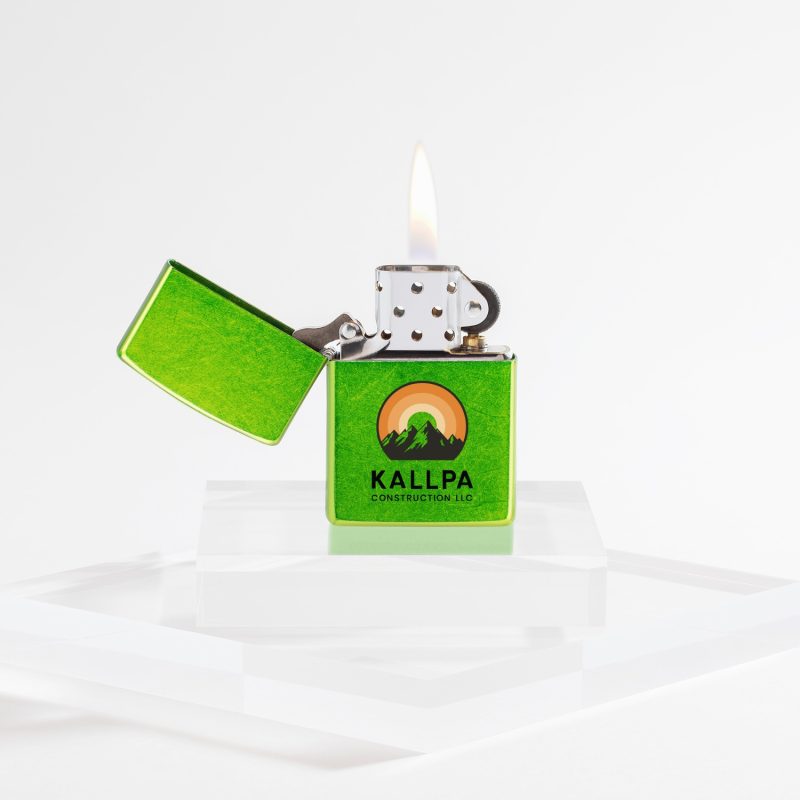 Custom Zippo® Windproof Lighter Lurid (Green) - 6