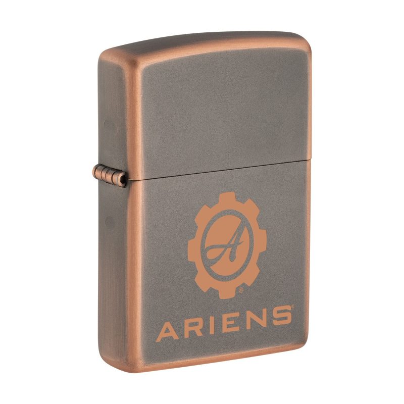 Custom Zippo® Windproof Lighter Rustic Bronze - 3