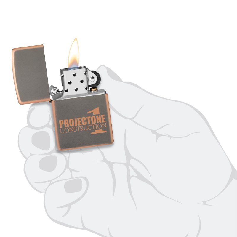 Custom Zippo® Windproof Lighter Rustic Bronze - 5