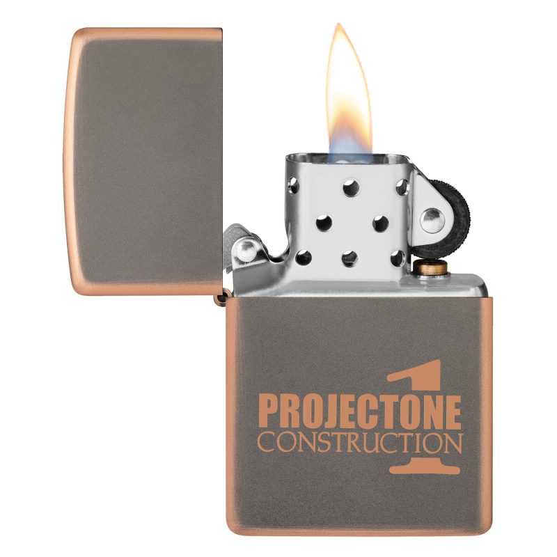 Custom Zippo® Windproof Lighter Rustic Bronze