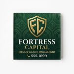 Custom 1 3/4" x 1 3/4" Square Acrylic Magnet - 2