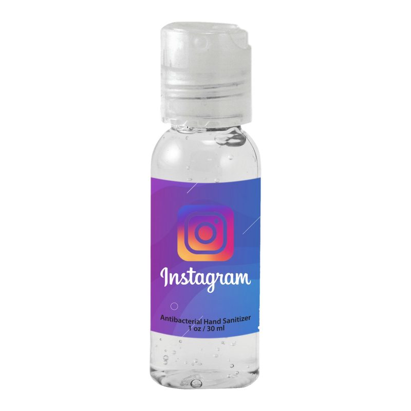 Custom 1 oz Antibacterial Hand Sanitizer - 2
