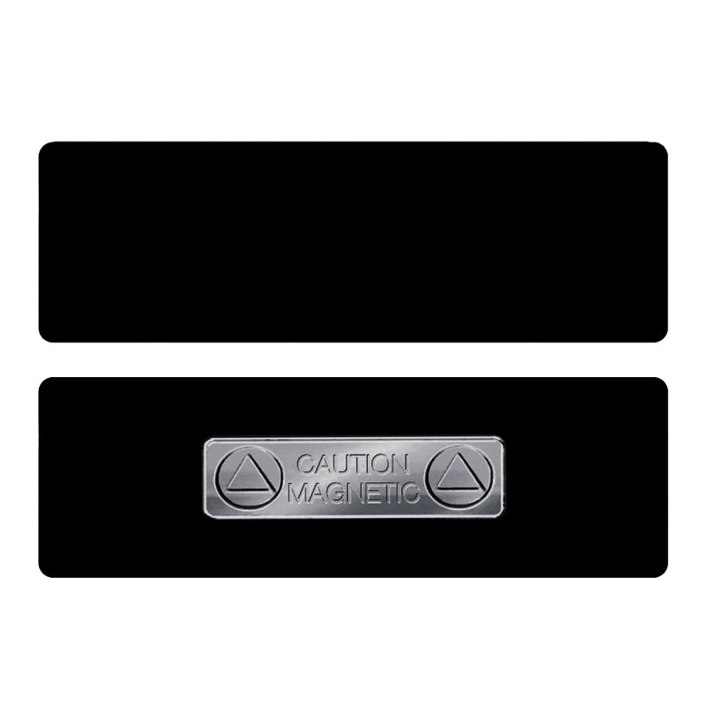 Custom 1 x 3 Name Badge - Magnet Back - 1