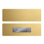 Custom 1 x 3 Name Badge - Magnet Back - 6