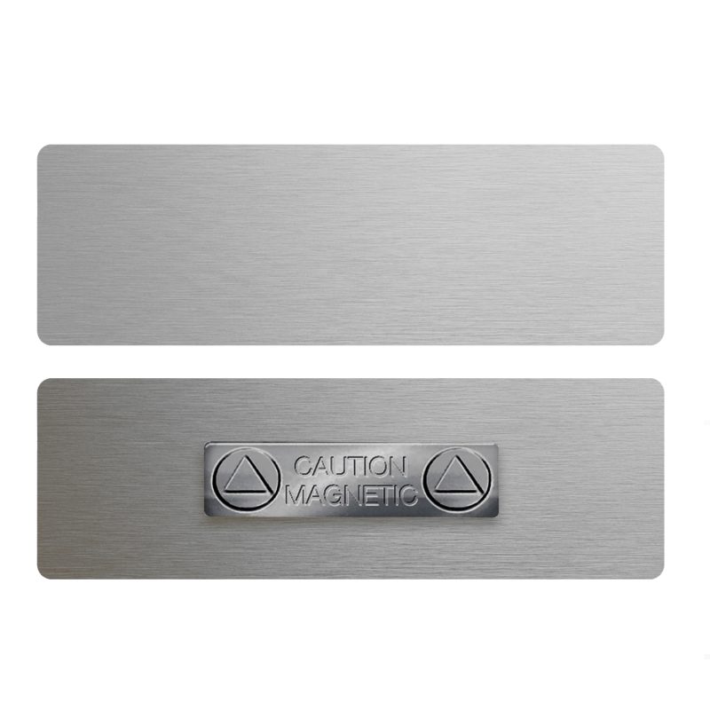 Custom 1 x 3 Name Badge - Magnet Back - 7
