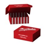Custom 10" X 7.375" X 3.25" E-Flute Tuck Box Single Side