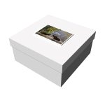 Custom 12" x 12" x 6" Deluxe White Gift Box