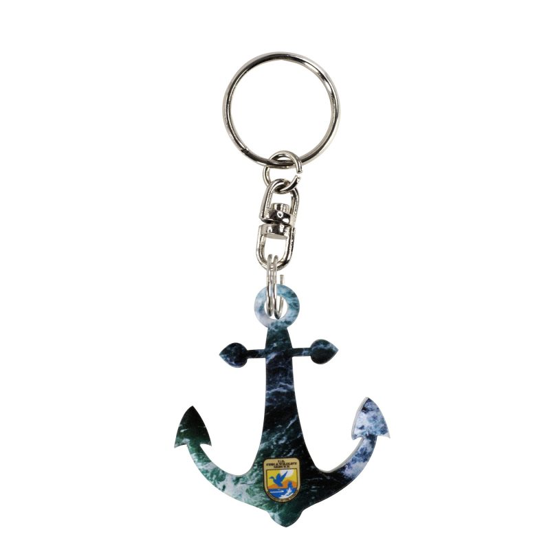 14-Acrylic-Key-Chain-Up-To-3-Sq-Inches-ACR-KC3 Custom 1/4" Acrylic Key Chain - Up To 3 Sq. Inches
