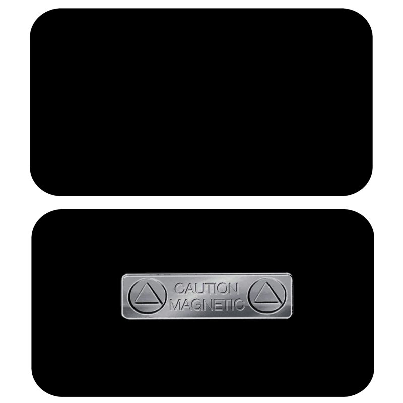 Custom 1.5 x 3 Name Badge - Magnet Back - 1