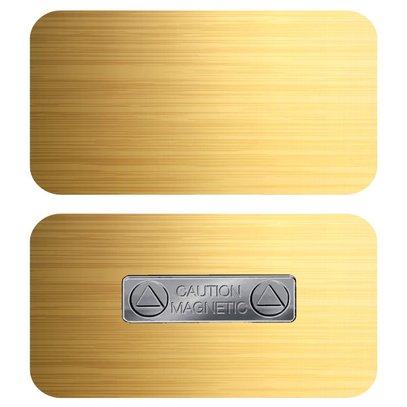 Custom 1.5 x 3 Name Badge - Magnet Back - 5