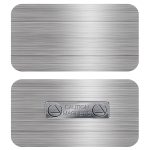 Custom 1.5 x 3 Name Badge - Magnet Back - 6