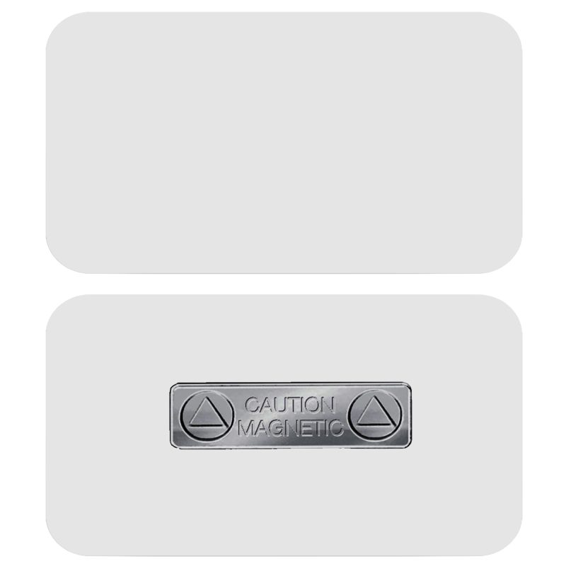 Custom 1.5 x 3 Name Badge - Magnet Back - 7