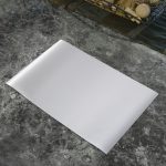 Custom 18" x 12" Badge Satin Coloring Mat - Sublimation - 3