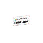 Custom 2" x 0.875" Rectangle Name Badge - 1