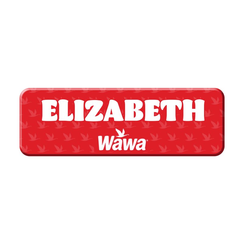 Custom 2.1" x 1.8" Shield Name Badge