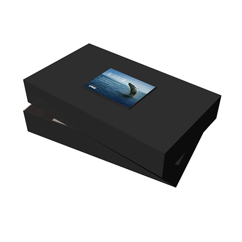 24-x-14-x-4-Black-Gloss-Apparel-Box-BX-APP4-B Custom 24" x 14" x 4" Black Gloss Apparel Box