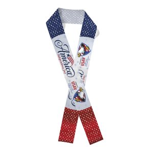 Custom 3" Badge Satin Sash - 45" Long - Sublimation