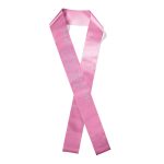 Custom 3" Badge Satin Sash - 65" Long - Sparkle - 4