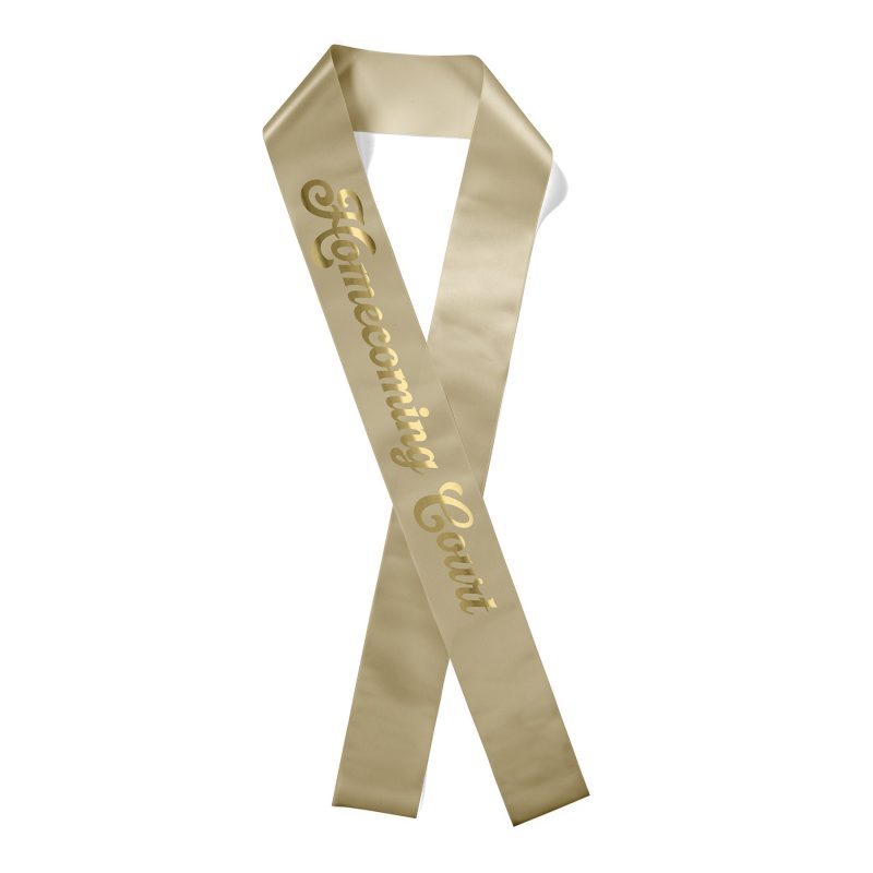 Custom 3" Badge Satin Sash - 83" Long - Brilliance - 2