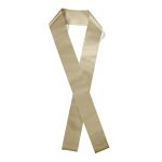 Custom 3" Badge Satin Sash - 83" Long - Brilliance - 3