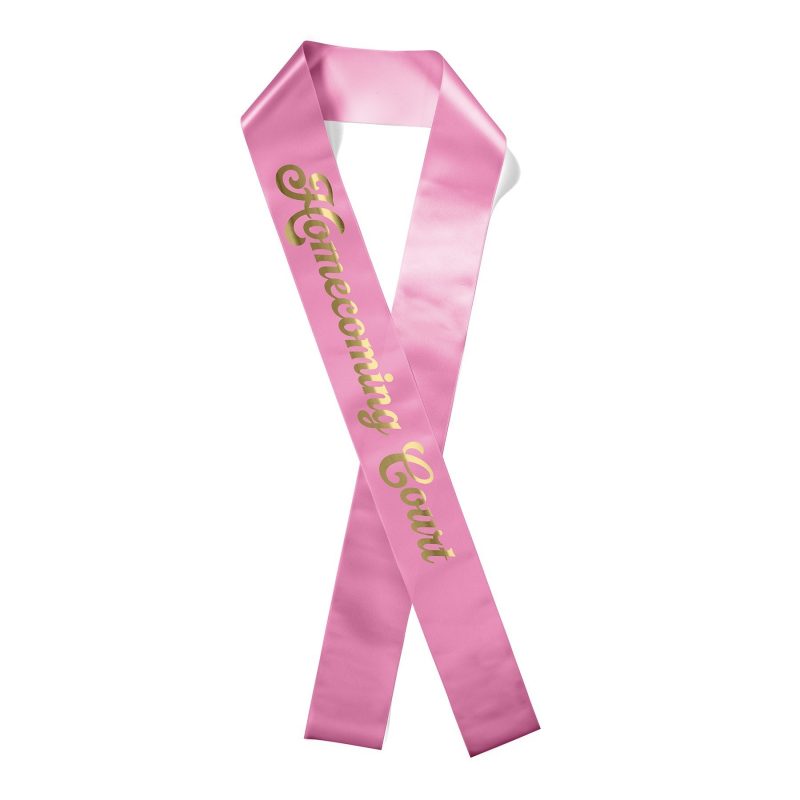 Custom 3" Badge Satin Sash - 83" Long - Brilliance - 4