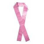 Custom 3" Badge Satin Sash - 83" Long - Brilliance - 5