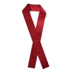 Custom 3" Badge Satin Sash - 83" Long - Sparkle - 1